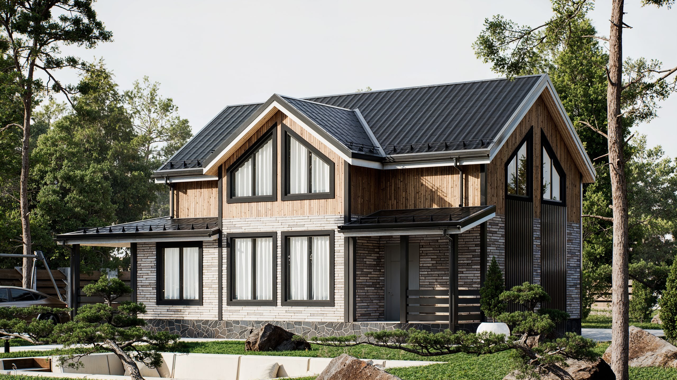 картинка Каркасный дом Орлеан от LEGNO