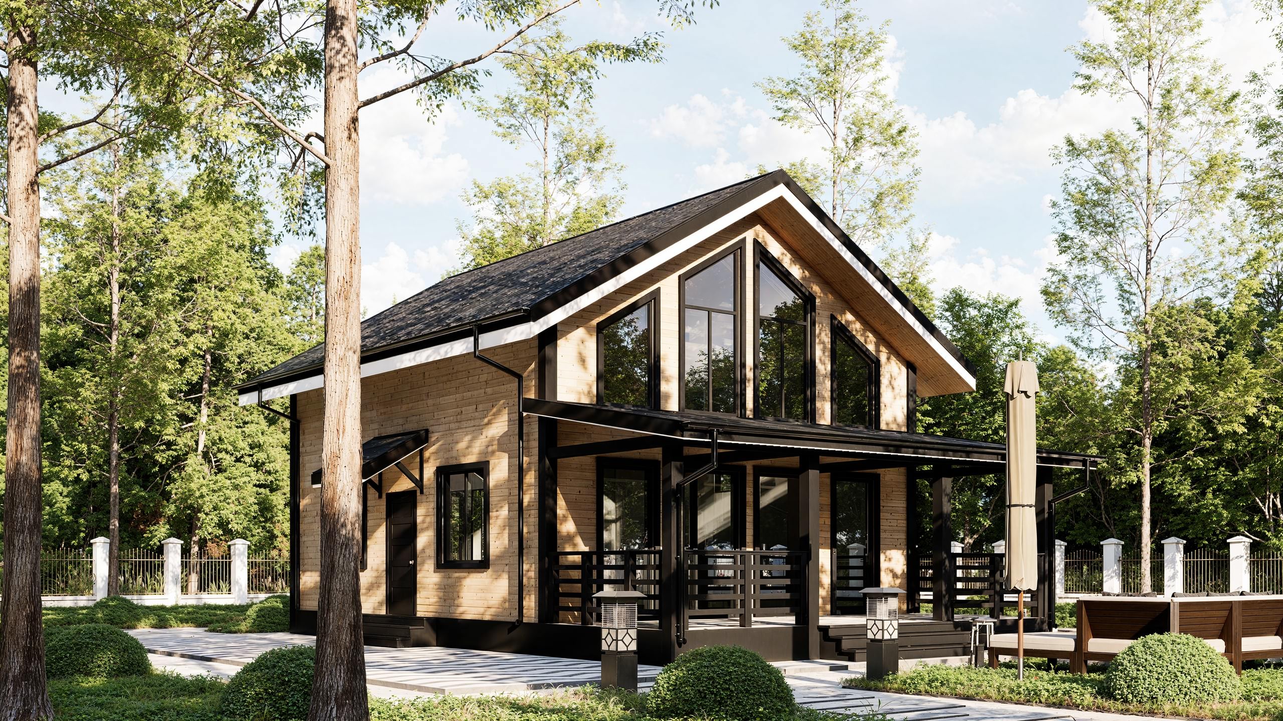 картинка Каркасный дом Велес от LEGNO