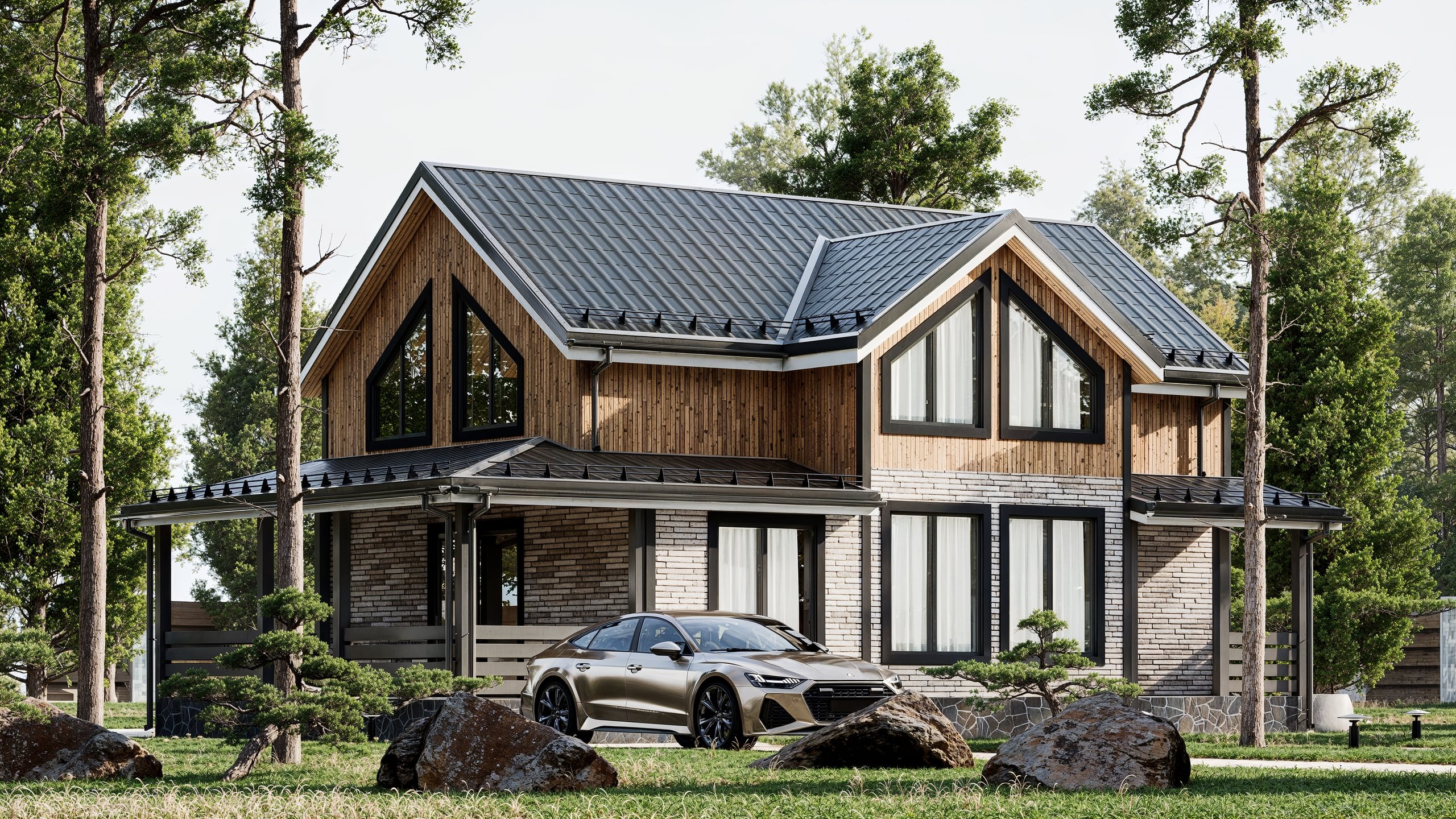 картинка Каркасный дом Орлеан от LEGNO